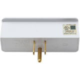 3 Outlet White Wall Tap