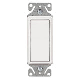 Illuminated Decorator White Light Switch