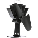 Original Wood Stove Fan - Black Blade