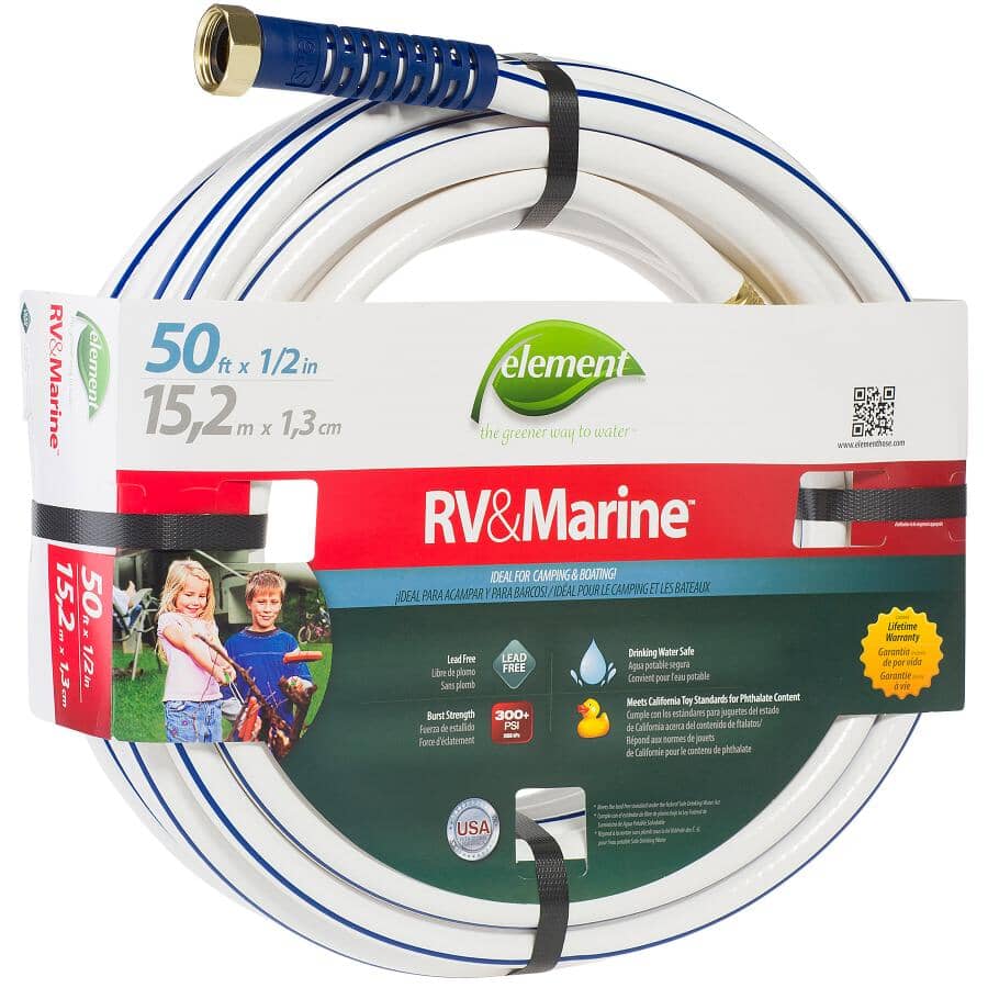 RV & Marine Hose - 1/2" x 50'