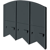 20' Choppers Pound In Lawn Edging - Black