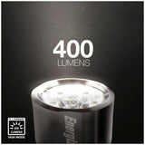 Aluminum Vision HD LED Flashlight with 2 AA Batteries