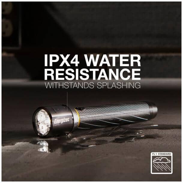 Aluminum Vision HD LED Flashlight with 2 AA Batteries