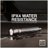 Aluminum Vision HD LED Flashlight with 2 AA Batteries