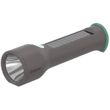 LED Rechargeable Hybrid Solar Flashlight