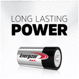 Max Alkaline C Batteries - 8 Pack