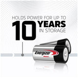 Max Alkaline C Batteries - 8 Pack