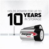 Max Alkaline D Batteries - 8 Pack