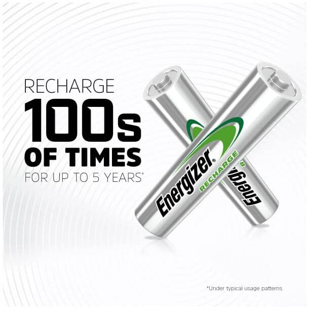 Recharge Power Plus NiMH Rechargeable AAA Batteries - 700 mAH, 2 Pack