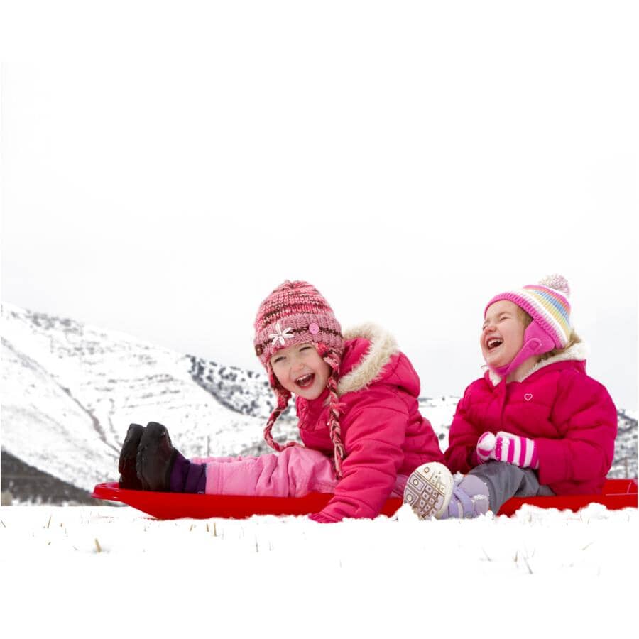 48" Red Manitou-X Plastic Toboggan