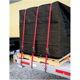 1200 lb Winder Ratchet Straps - 1" x 15', 2 Pack