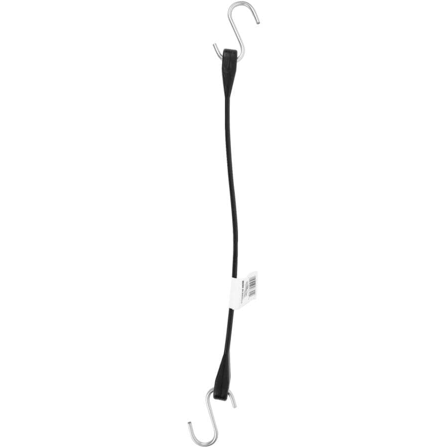 15" Industrial Rubber Tarp Strap with Hooks