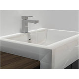 Quadrato Single Handle Lavatory Faucet - Chrome, 5.7 L/min