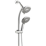 Symphony 3 Setting Wall Mount & Handheld Showerhead - with Slide Bar, Chrome