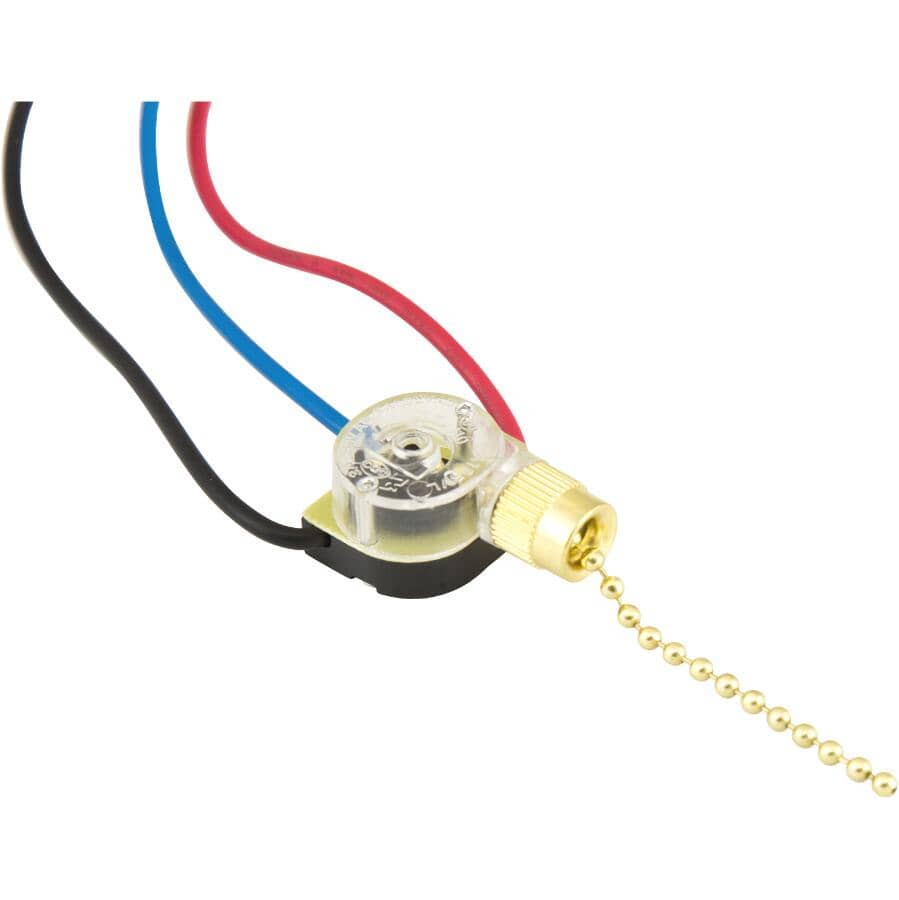 3 Wire Pull Chain Canopy Switch