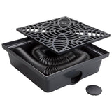 12" Black Low Profile StealthFlow Catch Basin