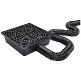 12" Black Low Profile StealthFlow Catch Basin