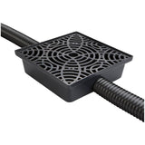12" Black Low Profile StealthFlow Catch Basin