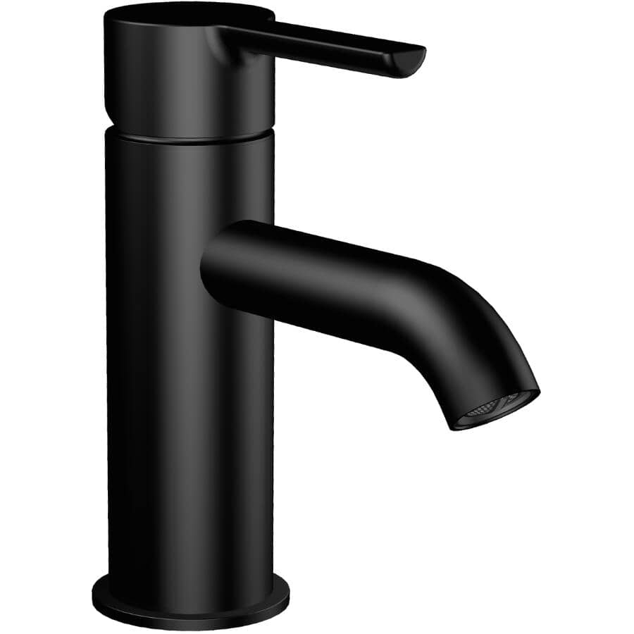 Adessa Single Handle Lavatory Faucet - Matte Black