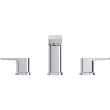 Capriza 2 Handle Widespread Lavatory Faucet - Chrome