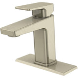 Capriza Single Handle Lavatory Faucet - Brushed Nickel