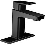 Capriza Single Handle Lavatory Faucet - Matte Black
