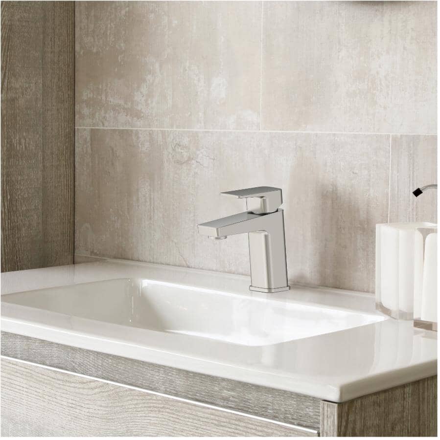 Capriza Single Handle Lavatory Faucet - Brushed Nickel