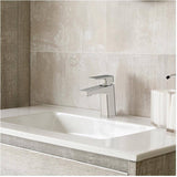 Capriza Single Handle Lavatory Faucet - Brushed Nickel