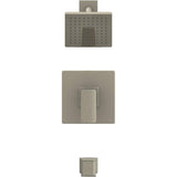Capriza Single Handle Pressure Balanced Tub & Shower Faucet - Brushed Nickel