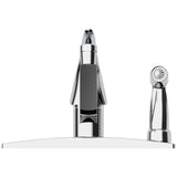 Oralie Single Handle Kitchen Faucet - with Side Spray, Chrome
