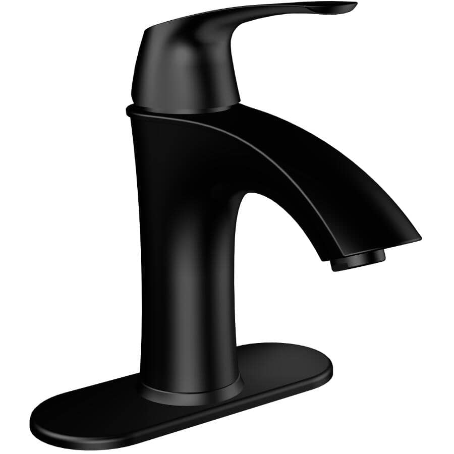Possini Single Handle Lavatory Faucet - Matte Black
