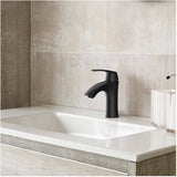 Possini Single Handle Lavatory Faucet - Matte Black