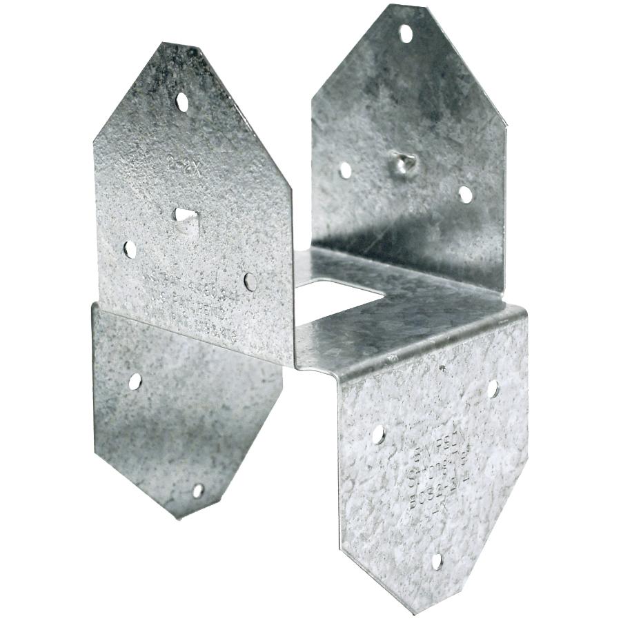 18 Gauge G185 Post/Beam Connector - ZMAX Finish
