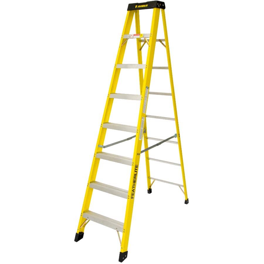 8' #1A Fibreglass Step Ladder