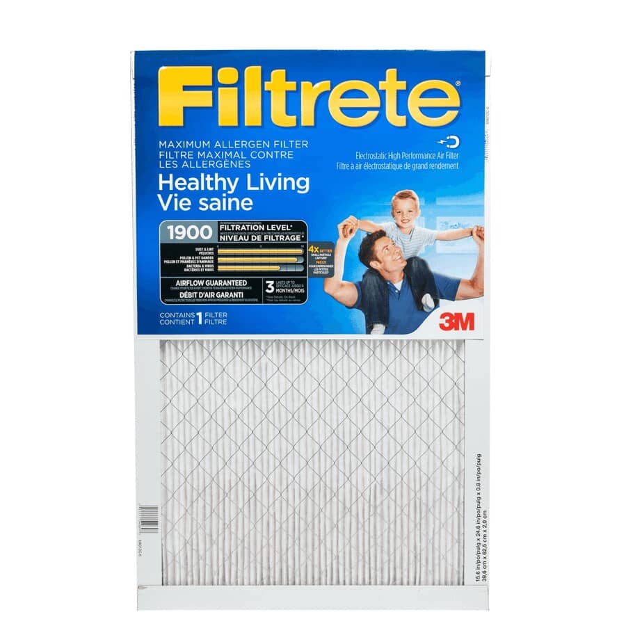 Healthy Living Maximum Allergen Furnace Filter - 1" X 20" X 25"