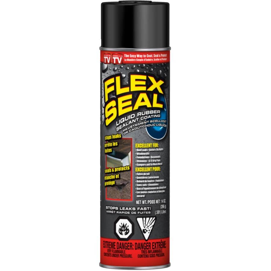 As Seen On Tv Liquid Rubber Spray Sealant Coating - Black, 14 oz