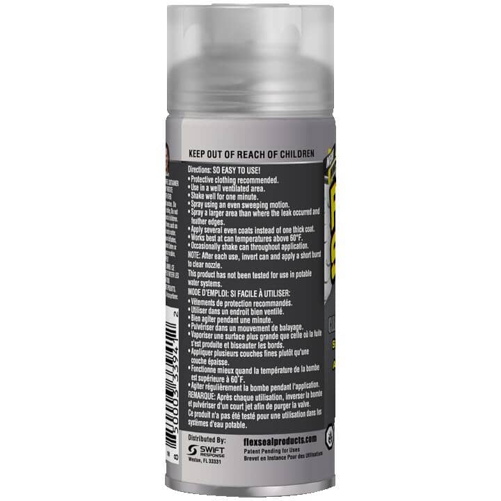 Liquid Rubber Spray Sealant Coating - Clear, 2 oz