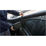 Rubberized Waterproof Tape Sheets - Black, 3" x 4", 2 Sheets