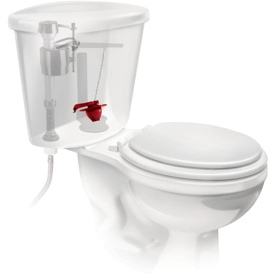Adjust-A-Flush Toilet Flapper