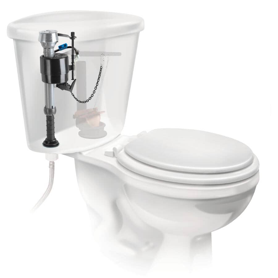 Ballcock with Leak Detector