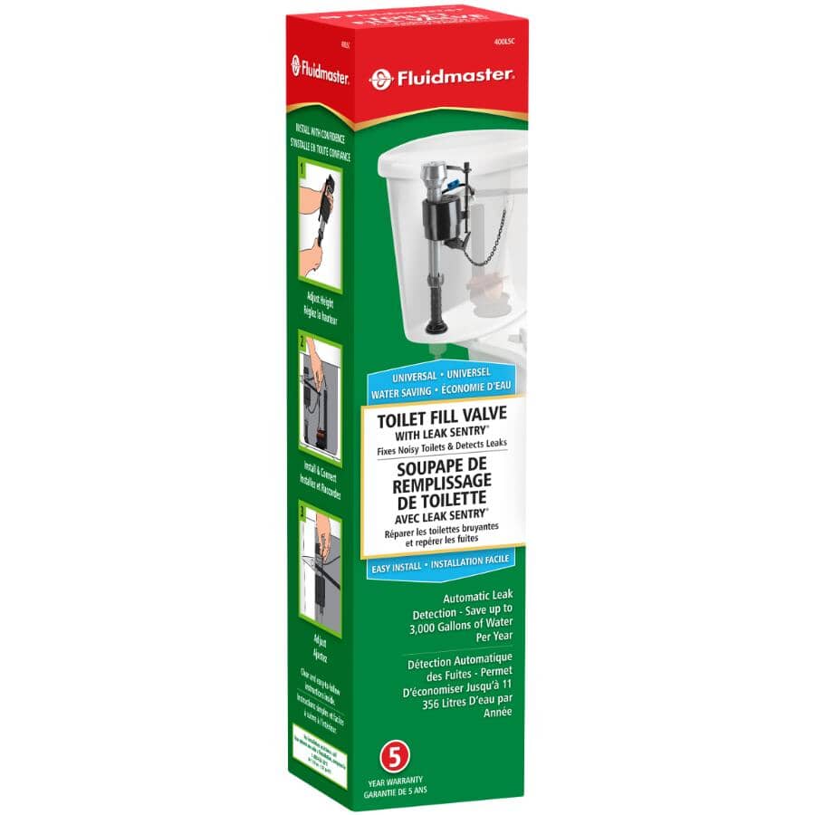 Ballcock with Leak Detector