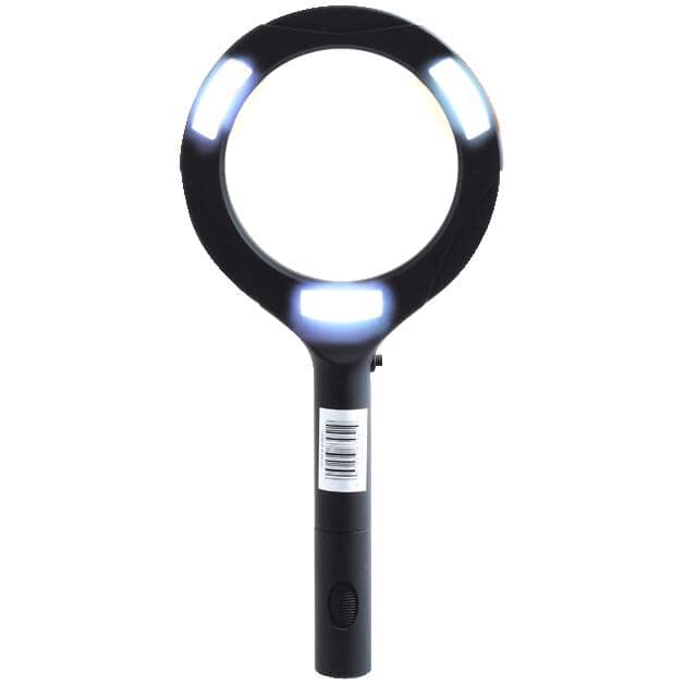 Illuminated Led Light 3X Magnifier - Round
