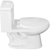 3 L/4.8 L Chaplin High Efficiency Dual Flush Elongated Toilet - White