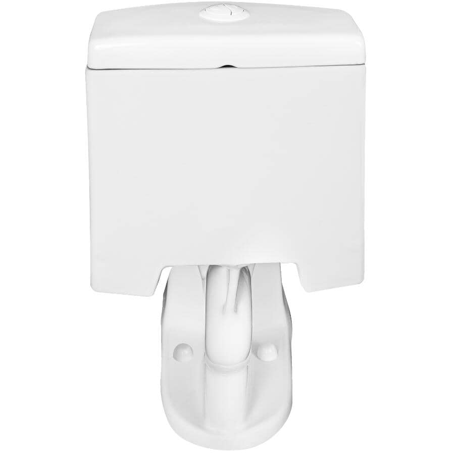 3 L/4.8 L Chaplin High Efficiency Dual Flush Elongated Toilet - White