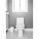 3 L/4.8 L Chaplin High Efficiency Dual Flush Elongated Toilet - White