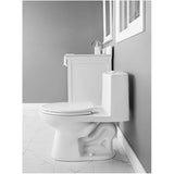 3 L/4.8 L Chaplin High Efficiency Dual Flush Elongated Toilet - White