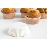 Large Baking Cups - White, 50 Pack