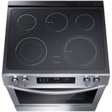 30" 5.3 cu. ft. Freestanding Smooth Top Electric Range (FCFE308CAS) - Convection + Self-Cleaning, Stainless Steel