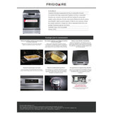 30" 5.3 cu. ft. Freestanding Smooth Top Electric Range (FCFE308CAS) - Convection + Self-Cleaning, Stainless Steel