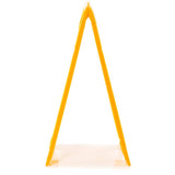 Bilingual Wet Floor Sign - Yellow, 25"